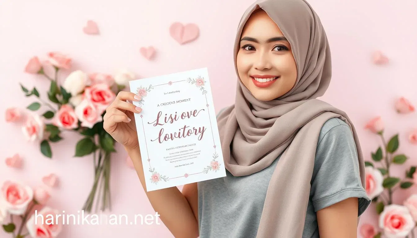 contoh love story undangan digital