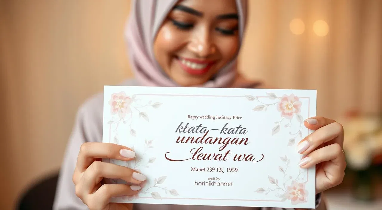 kata-kata undangan ulang tahun lewat wa