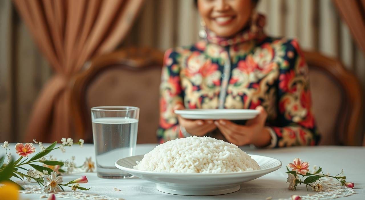 makanan puasa mutih pengantin