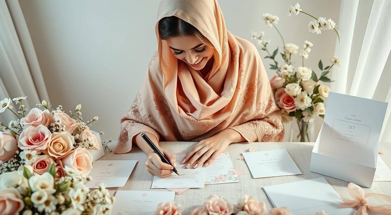 penulisan nama di undangan pernikahan