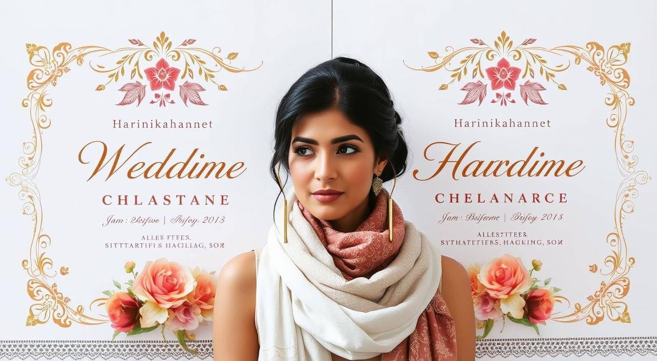 penulisan nama di undangan pernikahan