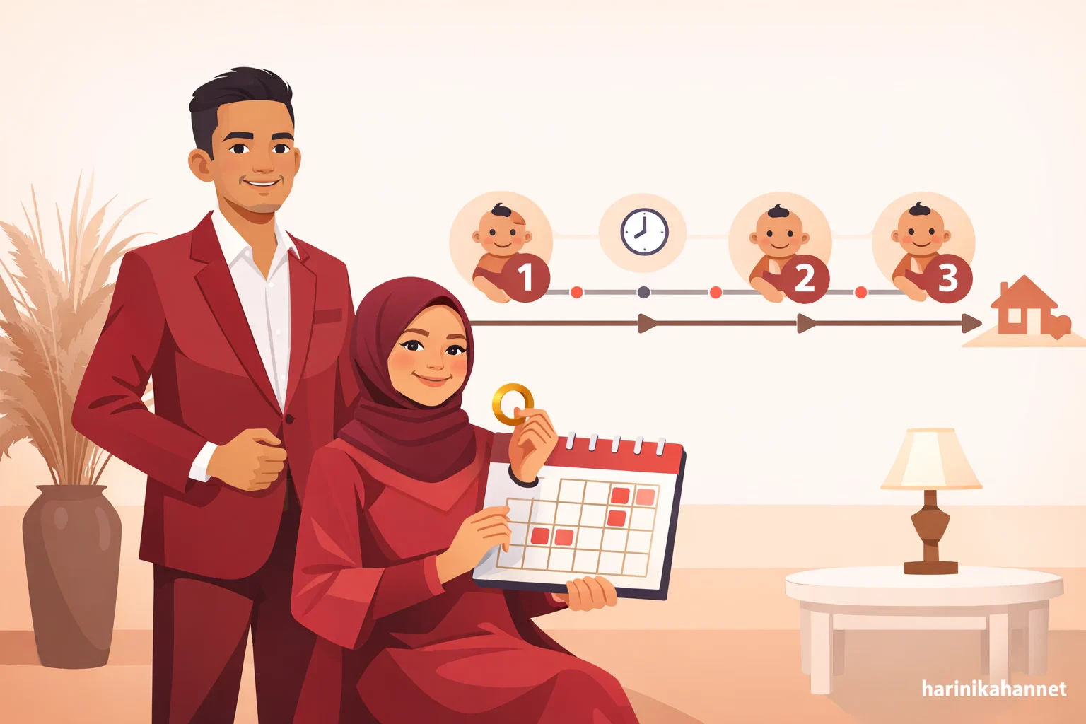 Umur Ideal Wanita Menikah Jika Ingin Punya Anak 1–3: Simulasi Timeline Usia & Jeda Anak