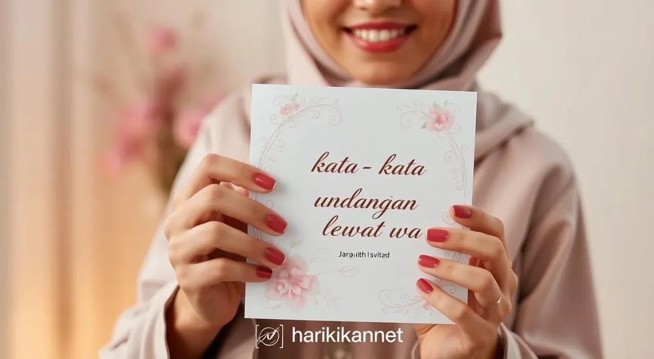 kata-kata undangan ulang tahun lewat wa