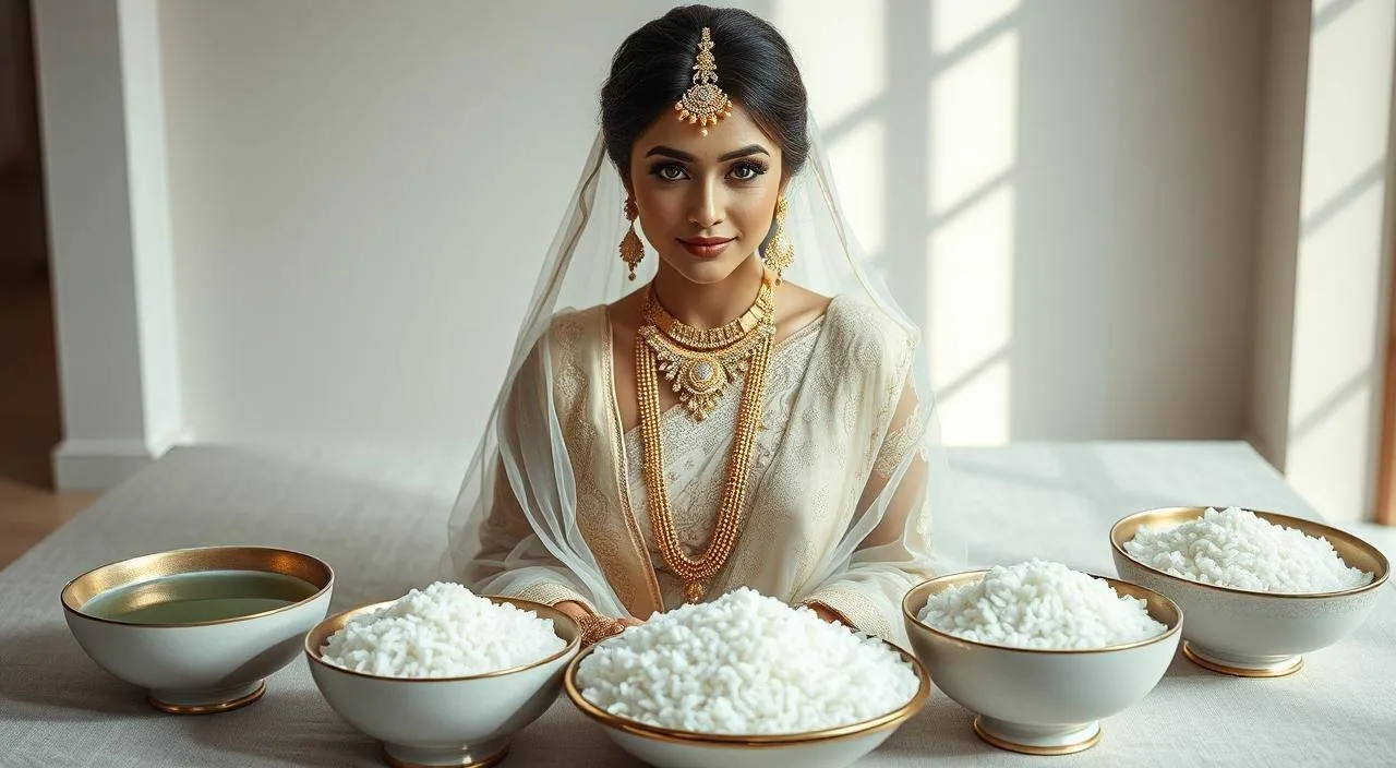 makanan puasa mutih pengantin