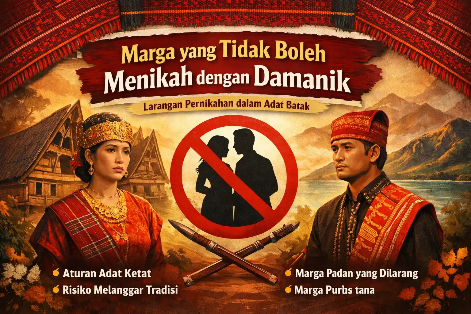 Marga yang Tidak Boleh Menikah Dengan Damanik – Aturan Adat