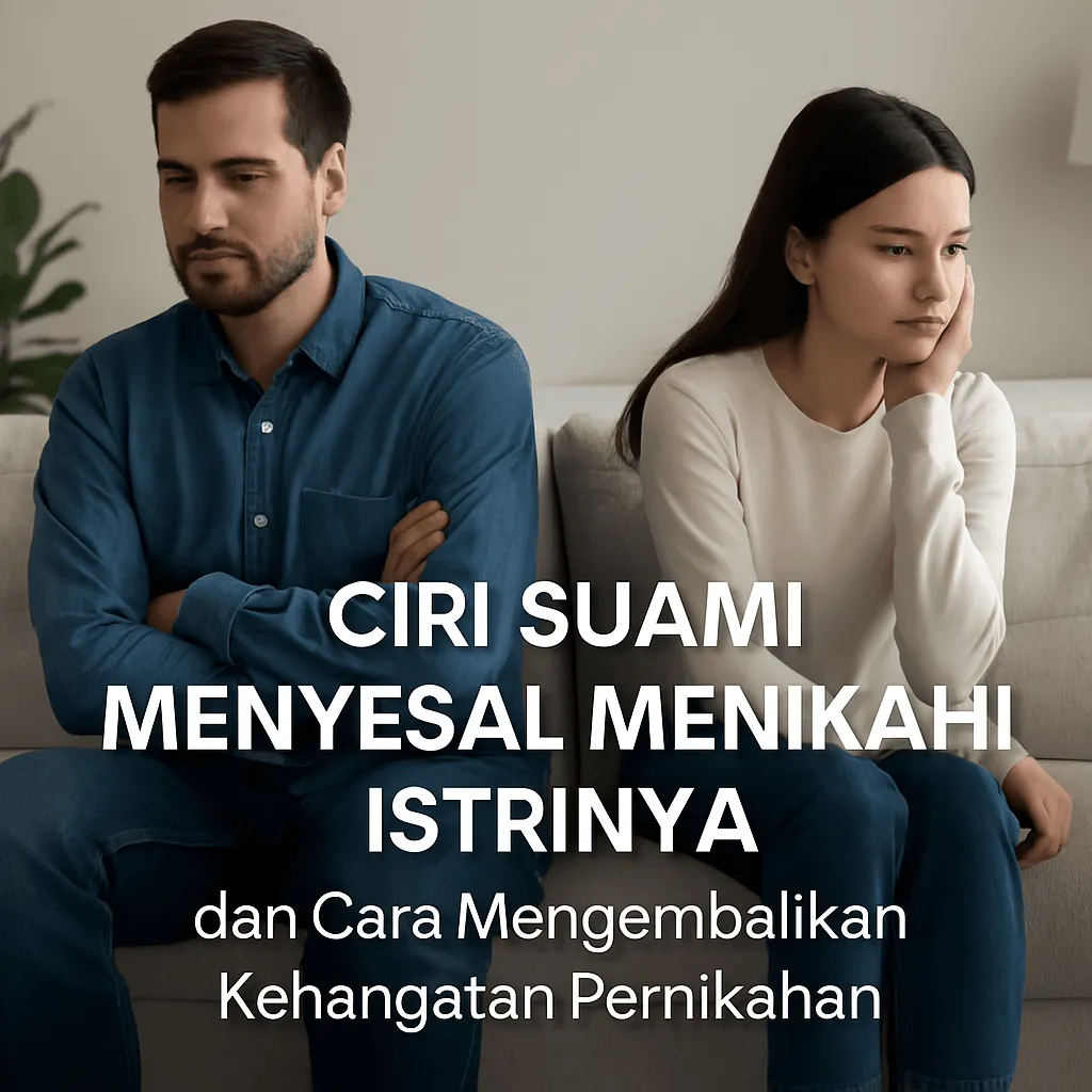 5 Ciri Suami Menyesal Menikahi Istrinya dan Cara Mengembalikan Kehangatan Pernikahan