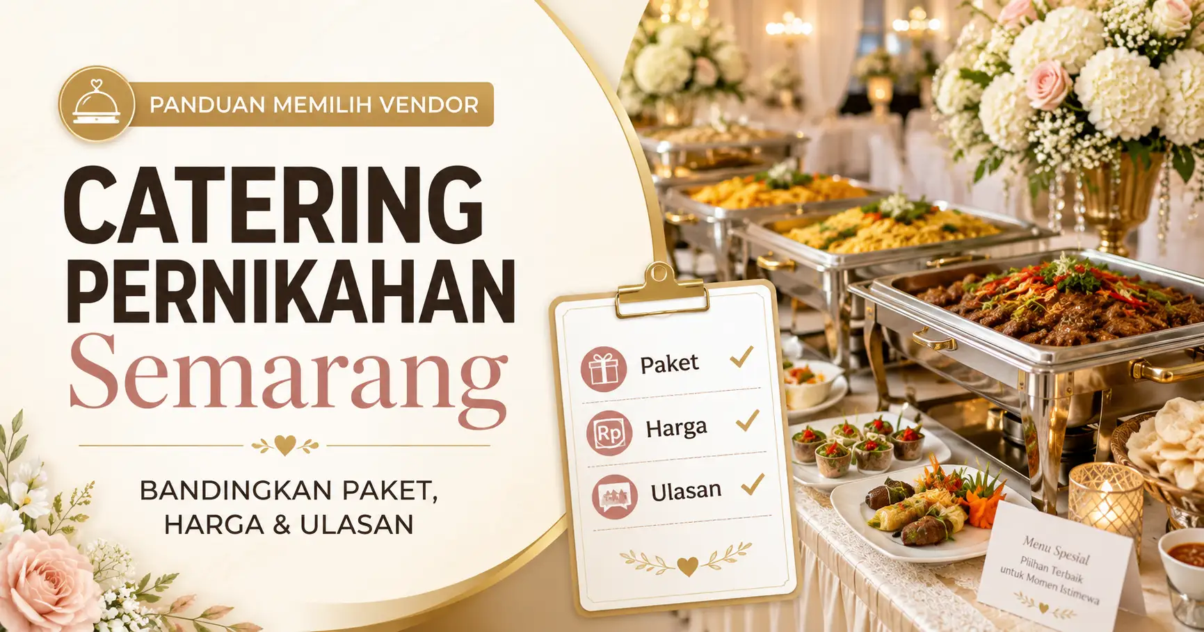 5 Catering Pernikahan Semarang untuk Berbagai Budget: Perbandingan Harga, Paket, dan Ulasan