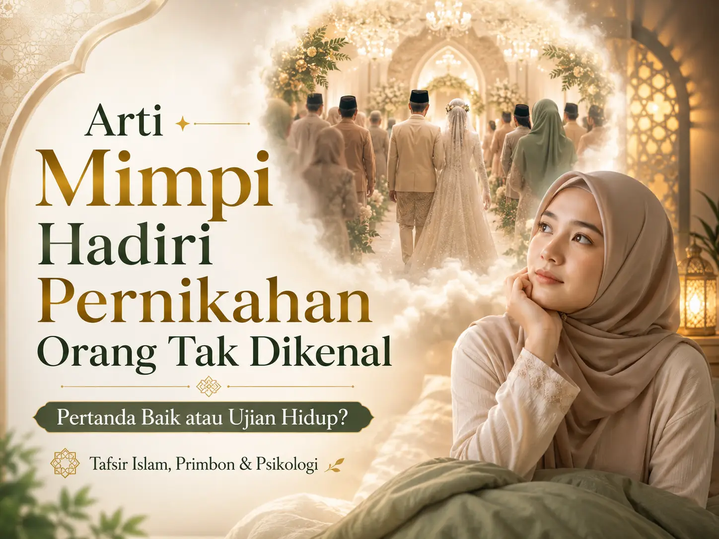 Arti Mimpi Menghadiri Pernikahan Orang yang Tidak Dikenal Menurut Islam: Pertanda Baik atau Ujian Hidup?
