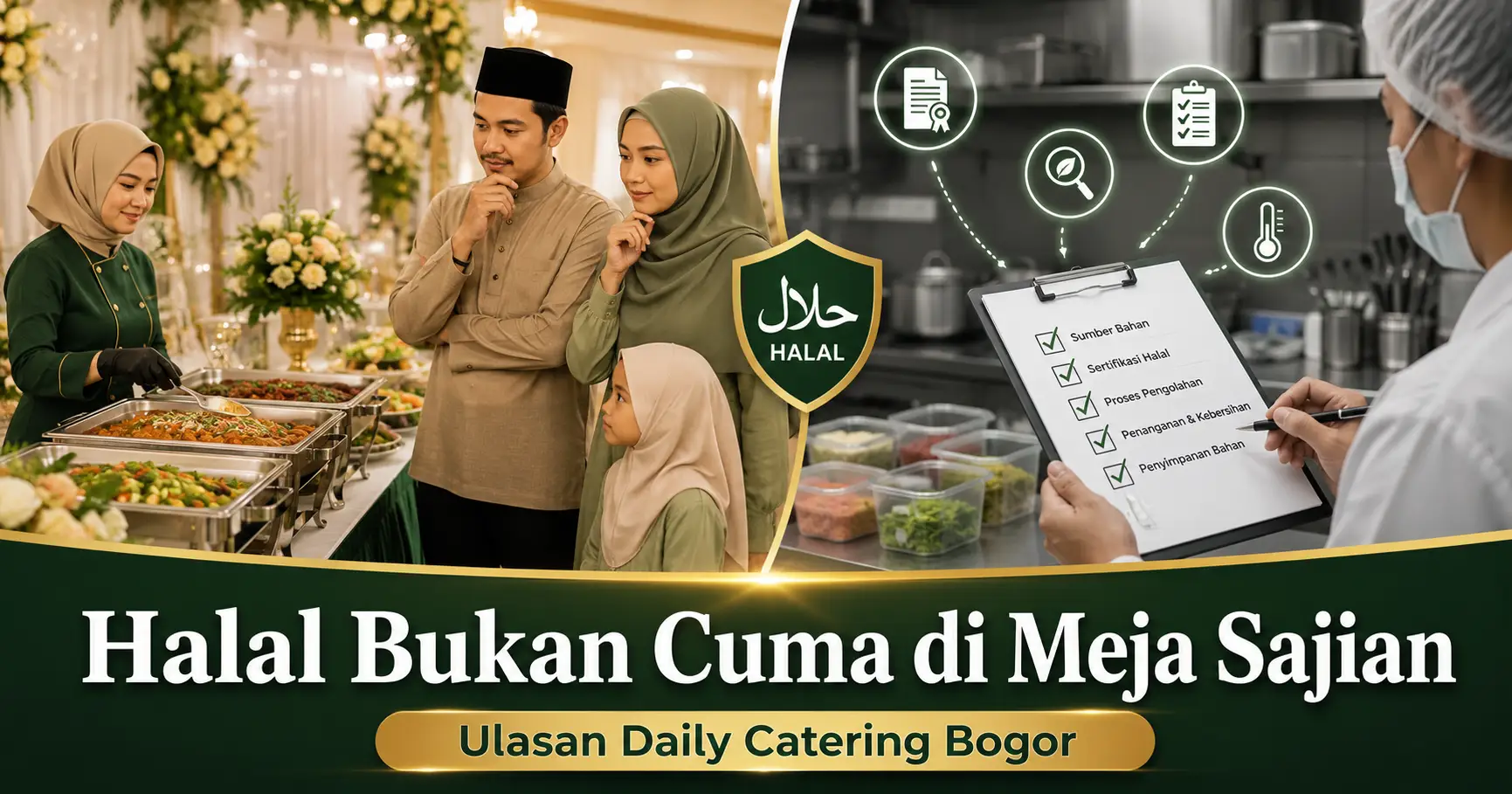 Ulasan Daily Catering Bogor: Seberapa Islami dan Halal Proses Pengolahannya? Ulasan Daily Catering Bogor: Seberapa Islami dan Halal Proses Pengolahannya?