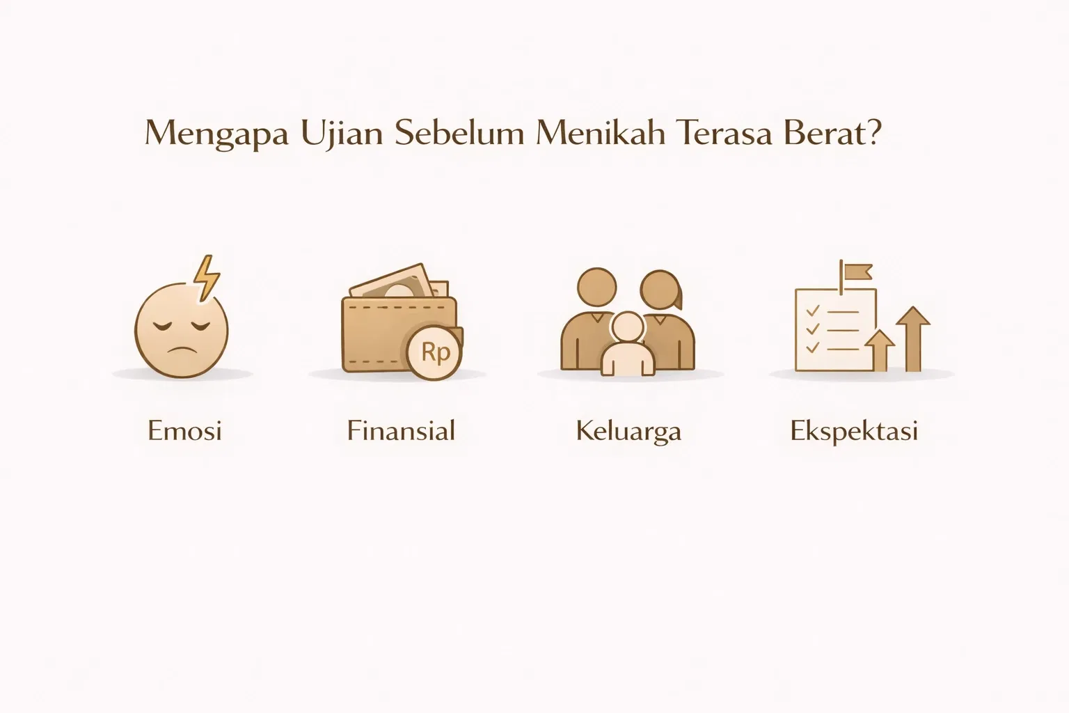 Kenapa Ujian Sebelum Menikah Berat