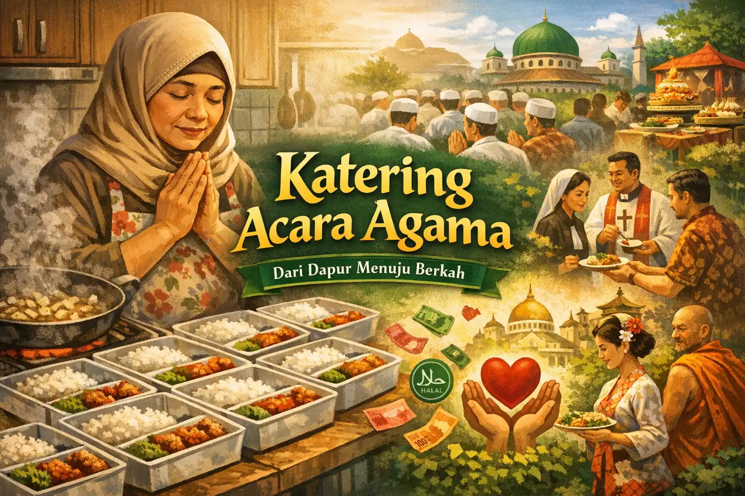 Bagaimana Katering Acara Agama Bisa Jadi Ladang Amal Sekaligus Bisnis Menguntungkan