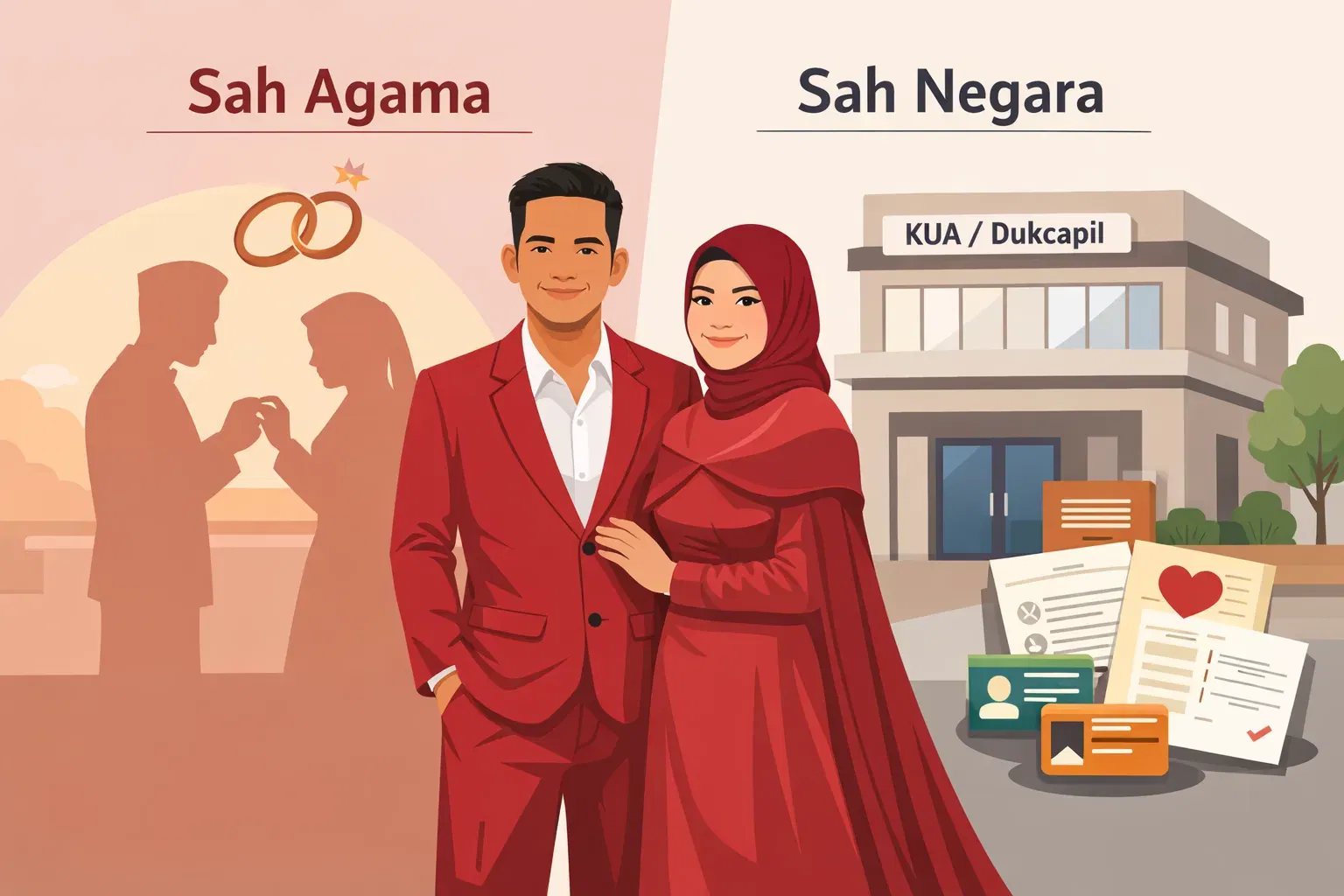 Nikah Kantor TNI Apakah Sudah Sah? Ini Jawaban Resmi: Sah Agama vs Sah Negara Nikah Kantor TNI Apakah Sudah Sah? Ini Jawaban Resmi: Sah Agama vs Sah Negara