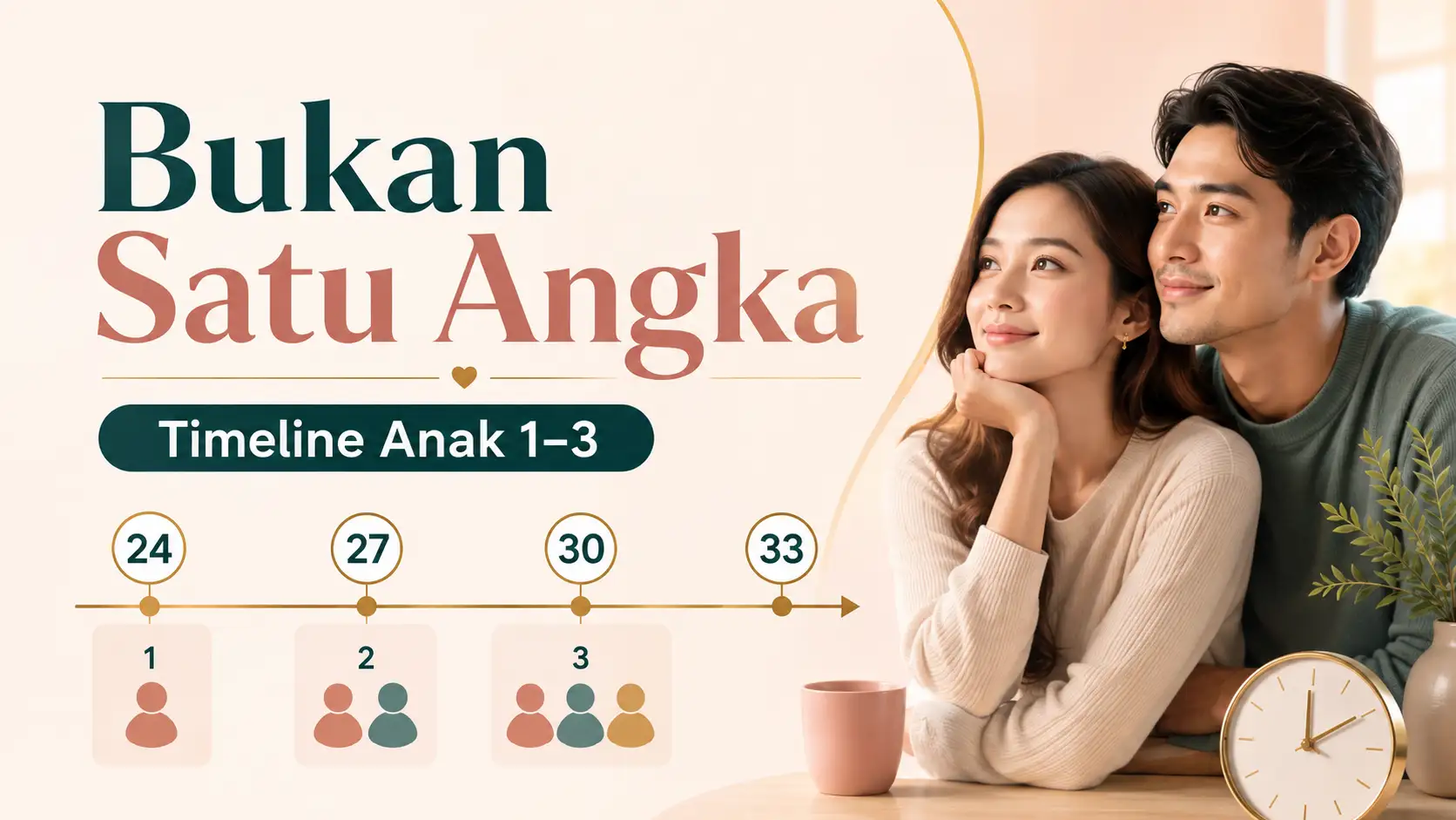 Umur Ideal Wanita Menikah Jika Ingin Punya Anak 1–3: Simulasi Timeline Usia & Jeda Anak Umur Ideal Wanita Menikah Jika Ingin Punya Anak 1–3: Simulasi Timeline Usia & Jeda Anak