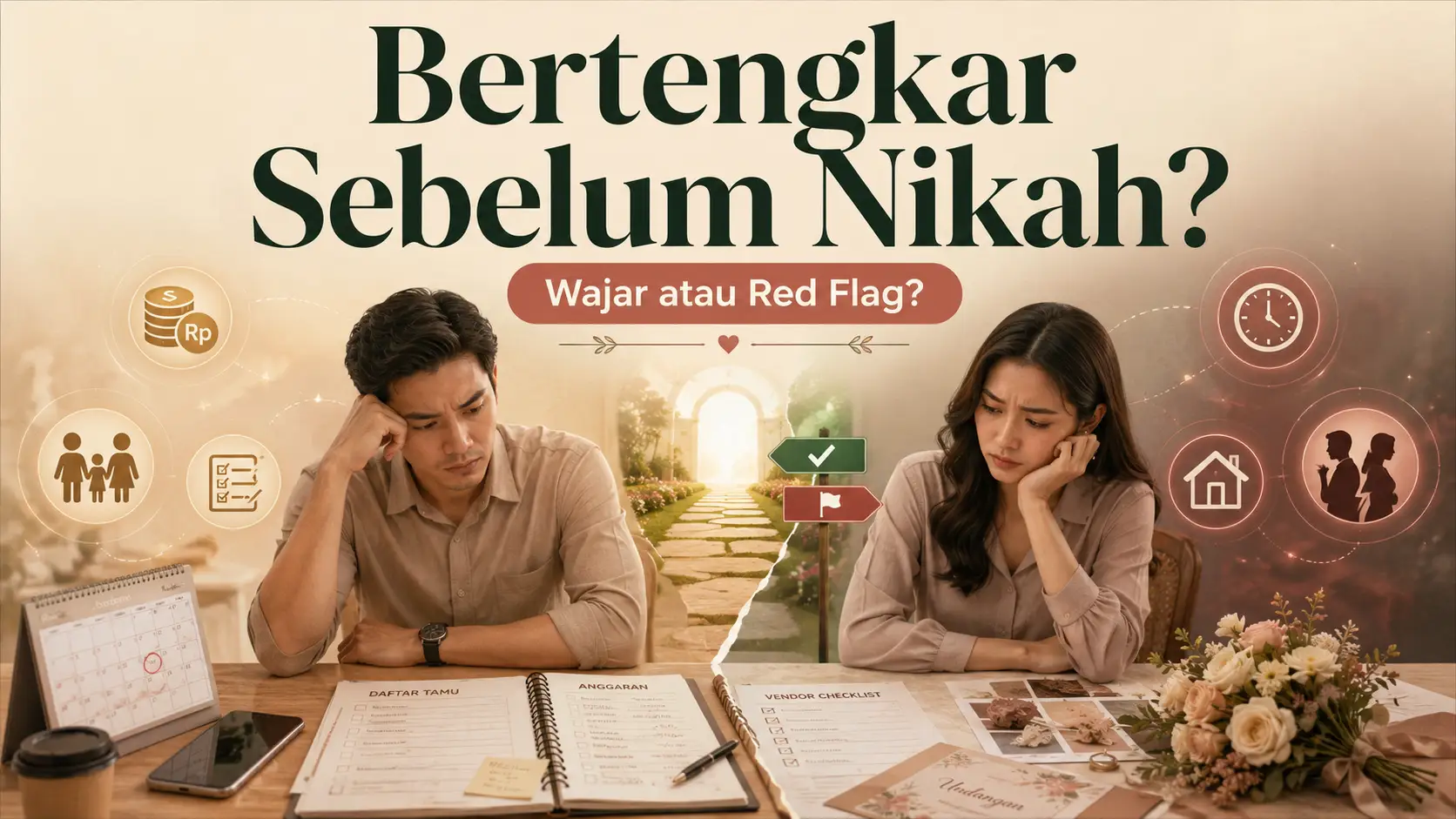 Ujian Menjelang Pernikahan Menurut Psikologi: Kenapa Pasangan Justru Lebih Mudah Bertengkar?